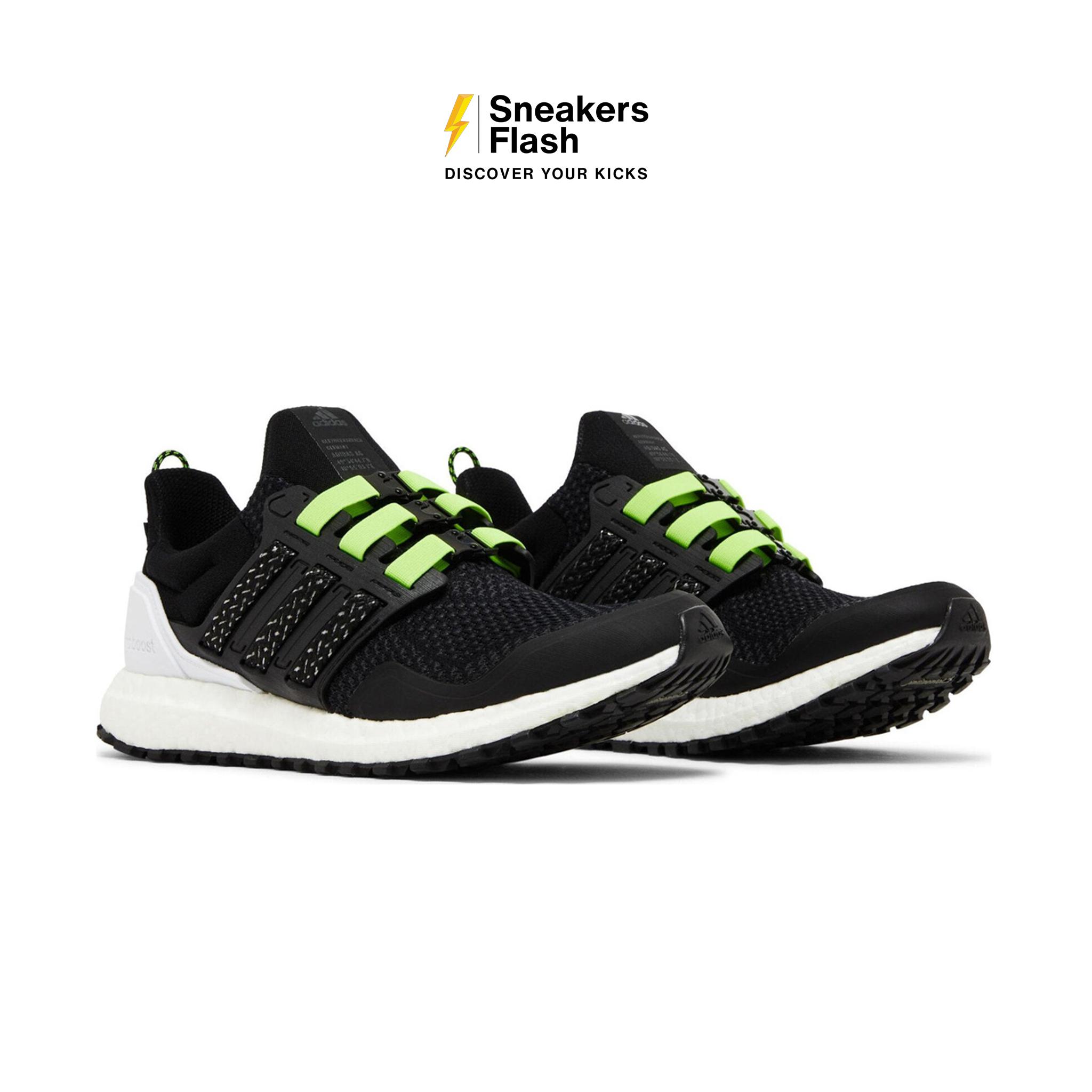ADIDAS Ultraboost 1.0 Black Lucid Lemon - ID9637 — alternate view
