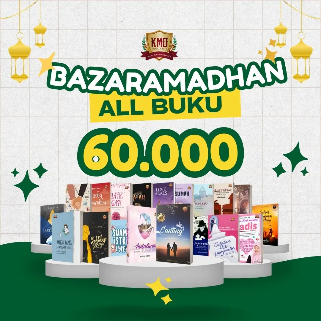 PROMO SERBA MURAH BUKU KMO INDONESIA | BUKU NOVEL ORIGINAL DAN BARU | BUKU MOTIVASI DIRI ORIGINAL DAN BARU