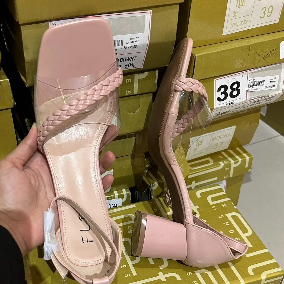 Sandal Sepatu Wanita Hak 5-7cm