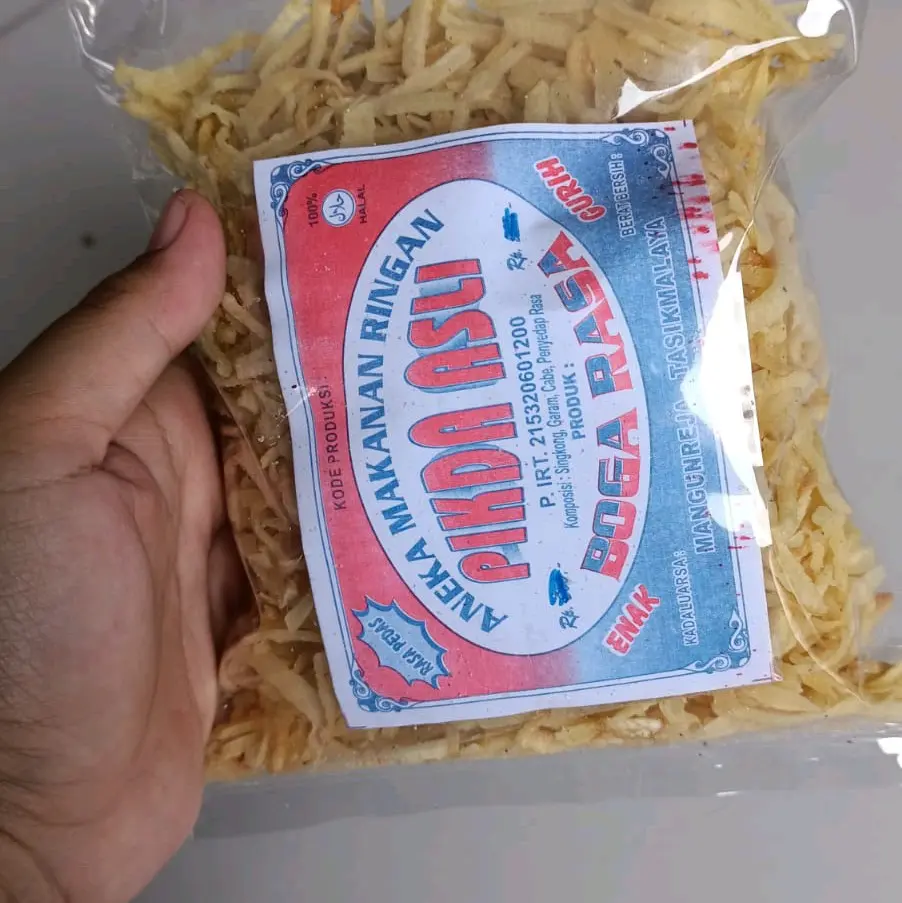 250 gram keripik singkong gurih cemilan makanan Camilan Snack Food