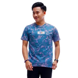 Kaos Polos | Tie Dye | Unisex | Kate Art | Pria | Wanita | T-Shirt | Polos | Cotton 24s | Casual Baju Pendek Oversize