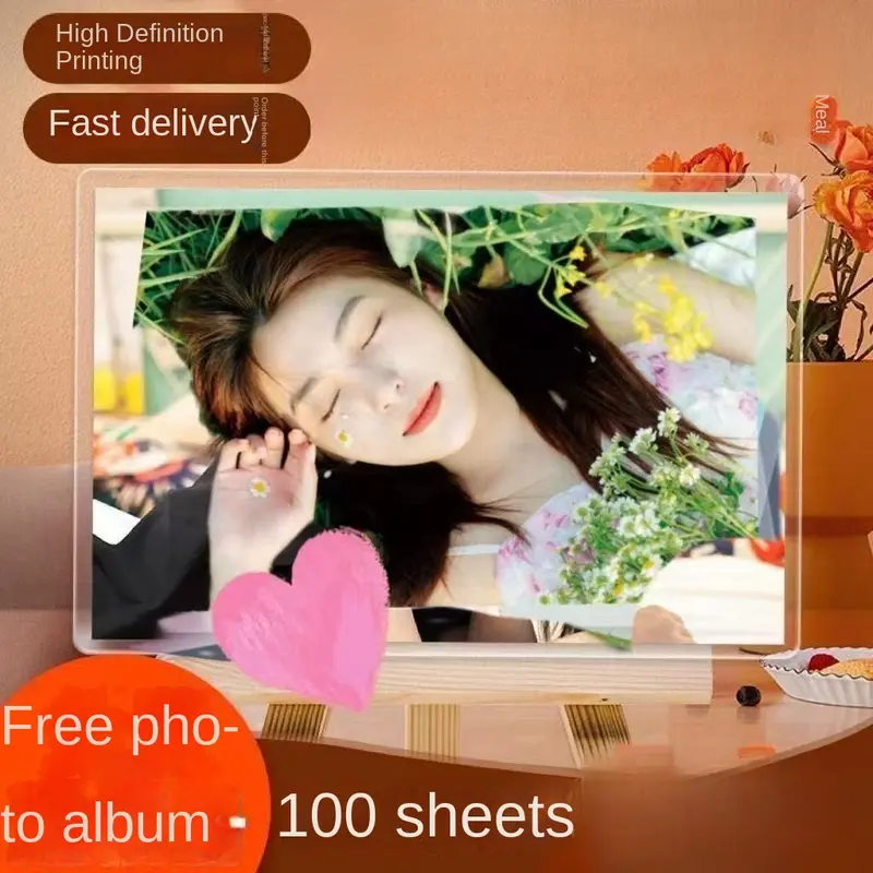 Ảnh HD, Quà Tặng, In Ảnh Theo Yêu Cầu, Phát Triển Ảnh, Thích Hợp Cho Kỷ Niệm Và Sinh Nhật, Cặp Đôi, Chụp Ảnh HD 3