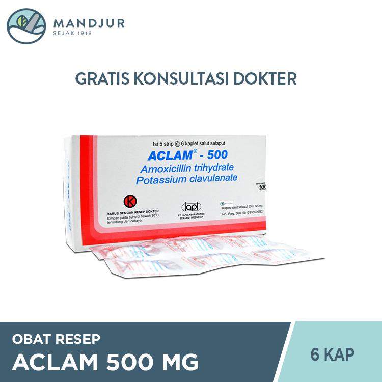 Aclam 500 mg Strip 6 Kaplet