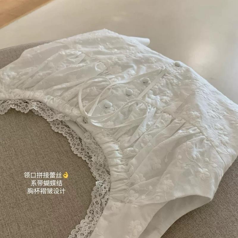 QCCC- Áo thô tay canh chiết eo 5