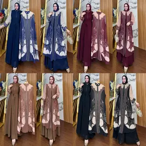 Sakeena Aira Gamis Ceruty Digital Printing