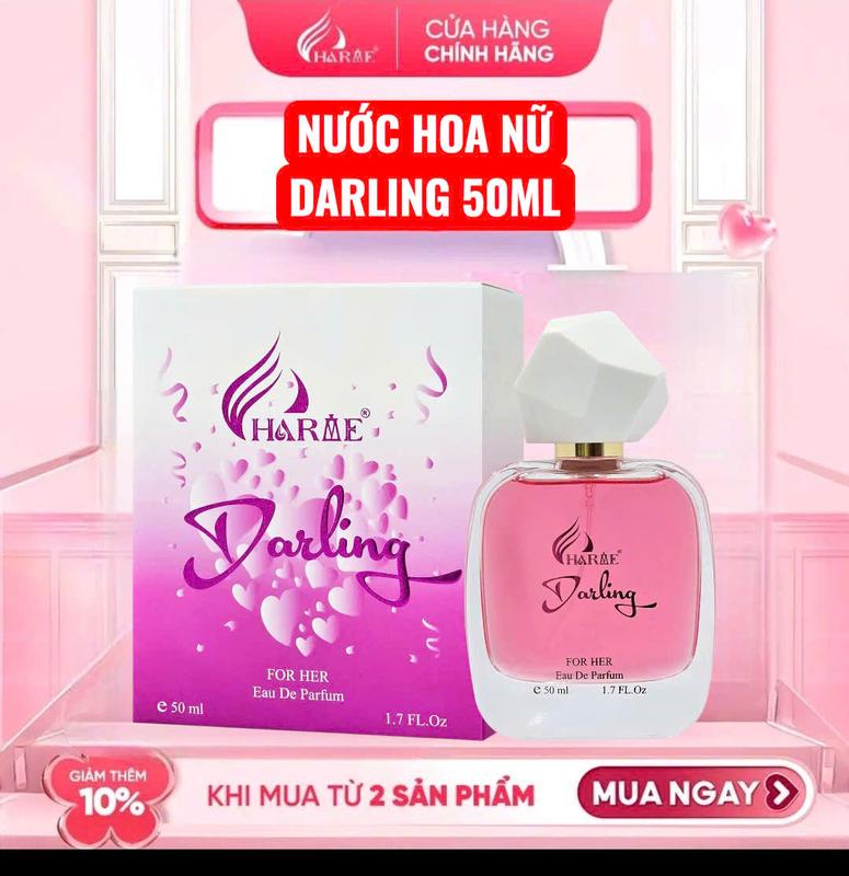  NƯỚC HOA NỮ CHARME DARLING 50ML Ngọt ngào xẹt xi quyến rũ Cosmetic Perfume Women Xịt Thơm 