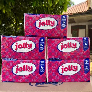 5 jolly tisu wajah  180 sheet Tissue facial halus