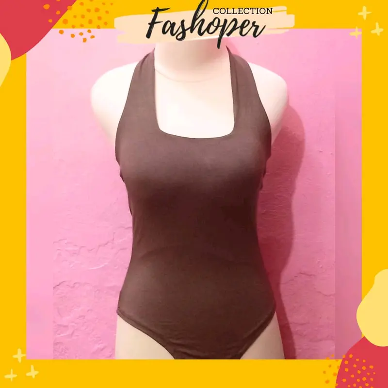Bodysuit Atasan Lengan Panjang/Pendek Wanita Bangkok 6