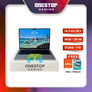 Apple MacBook Pro M4 Pro Max 14-Inch 1TB 512GB SSD RAM 36GB 24GB 16GB Resmi Apple Space Black Silver