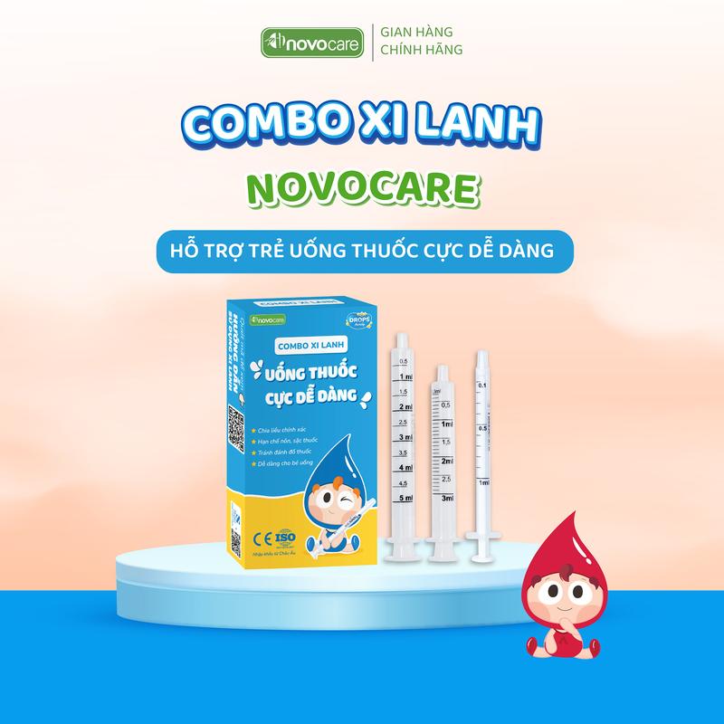 Bộ xi lanh Novocare cho bé uống cực dễ dàng