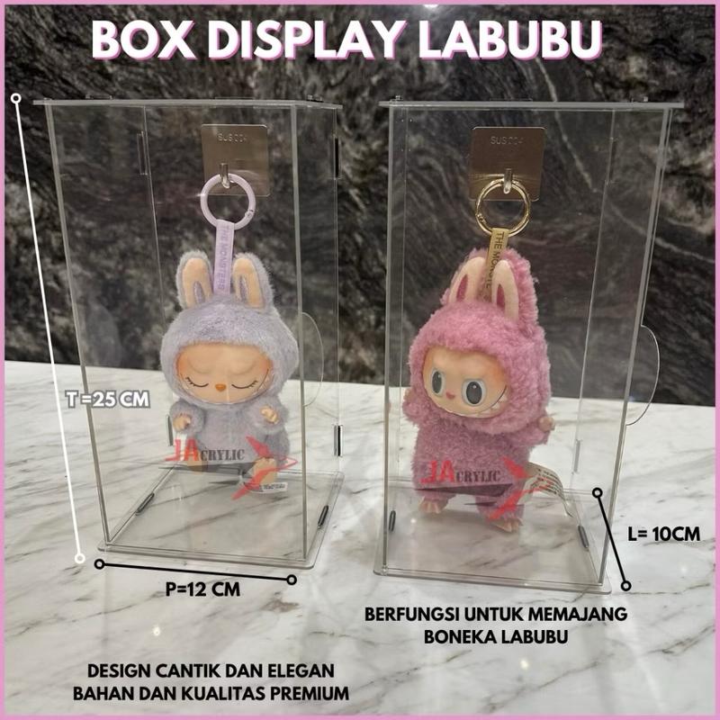 BOX DISPLAY LABUBU AKRILIK KOTAK LABUBU POPMART UPSET DUCK 2