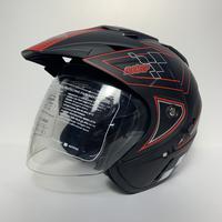 Gambar Helm JP7 Moto GP (Merah) Hitam Doff Double Visor Dua Kaca Helem SNI Helmet Dewasa - JP7 Moto GP Merah Hitam Doff dari CRX Helmet Kota Administrasi Jakarta Utara 3 Tokopedia
