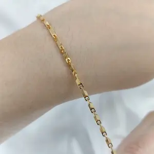 Beli 2 produk apapun gratis 1 - Perhiasankita Gelang balok G064 Perhiasan wanita aksesories wanita gelang wanita anti karat