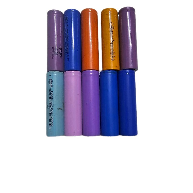 Combo 10 Pin cell 18650 tháo khối nhiều hãng sạc lại được