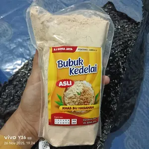 BUBUK KETAN KEDELAI 100gram-250gram KHAS BU KHASANAH SANGRAI ALAMI
