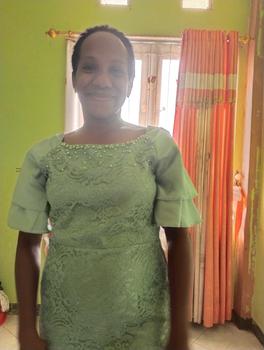 Product Review of Dress Brukat Amanda / Dress brukat / Dress wanita / Dress kondangan Cantik Casual Panjang Velvet Formal Sabrina Nyaman Pesta Mewah Gaun from M**a 3