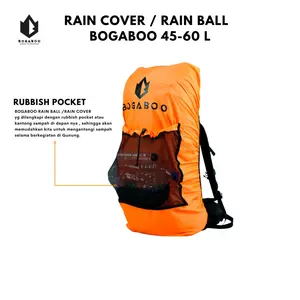 BISA COD Coverbag KERIL Bogaboo Seri Rain Ball 45 Up 60 L Waterproof - Rain Cover KERIL PENDAKI - Raincover - Sarung Tas