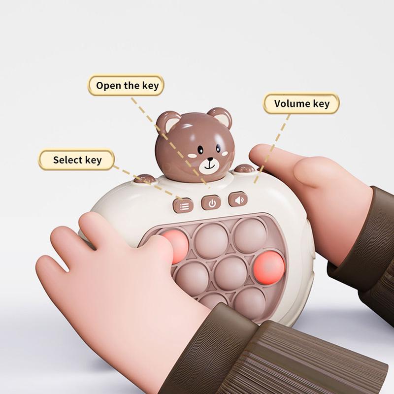 Product Introduction of 【UBaby】Tantangan Game Gelembung Dorong Mainan Fidget Dengan Mesin Game LED Menghilangkan Stres Mainan fidget toys game Game Gelembung Dorong Cepat Hadiah Dewasa Kotak Permainan pop toy 37