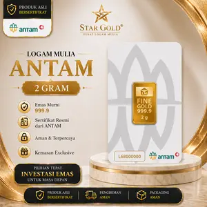 Emas Logam Mulia Antam VAC 2 Gram