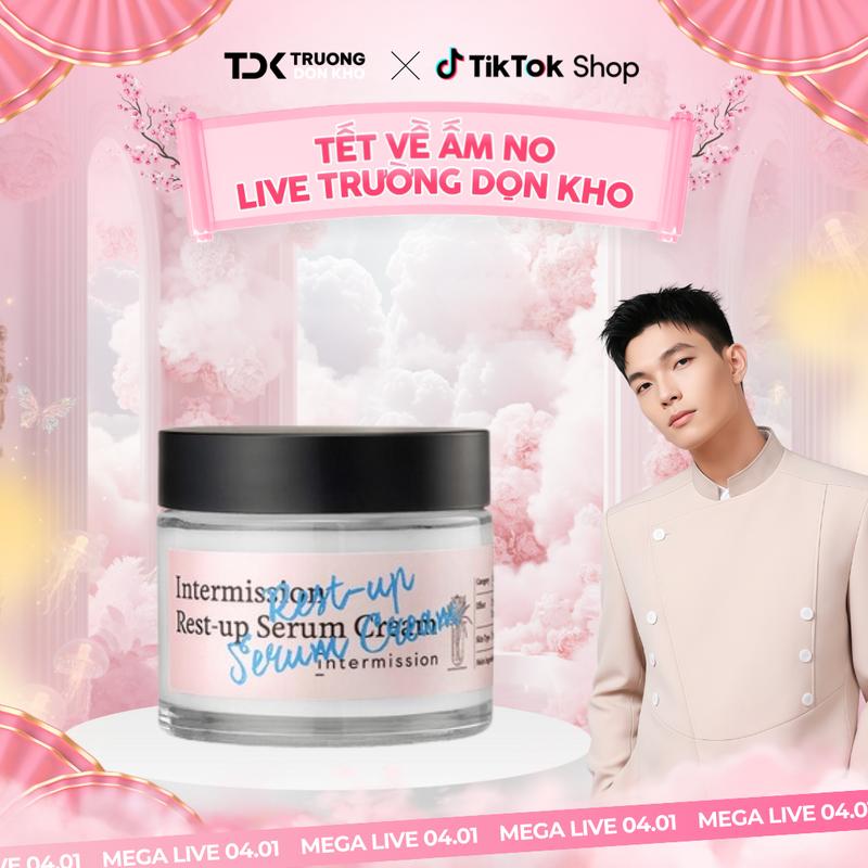 INTERMISSION REST-UP SERUM CREAM 70ML - Kem Dưỡng Da Giúp Làm Dịu Và Phục Hồi Cho Da Nhạy Cảm - INT-CREAM-00