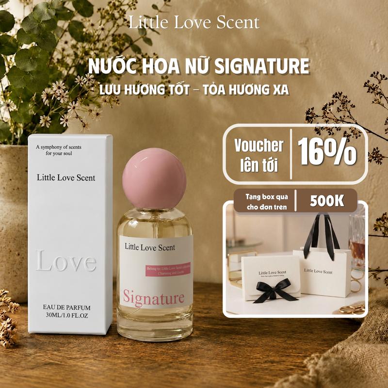 Nước hoa nữ Little Love Scent Signature 30ml phong cách ngọt ngào, mềm mại, gợi cảm LLS 17