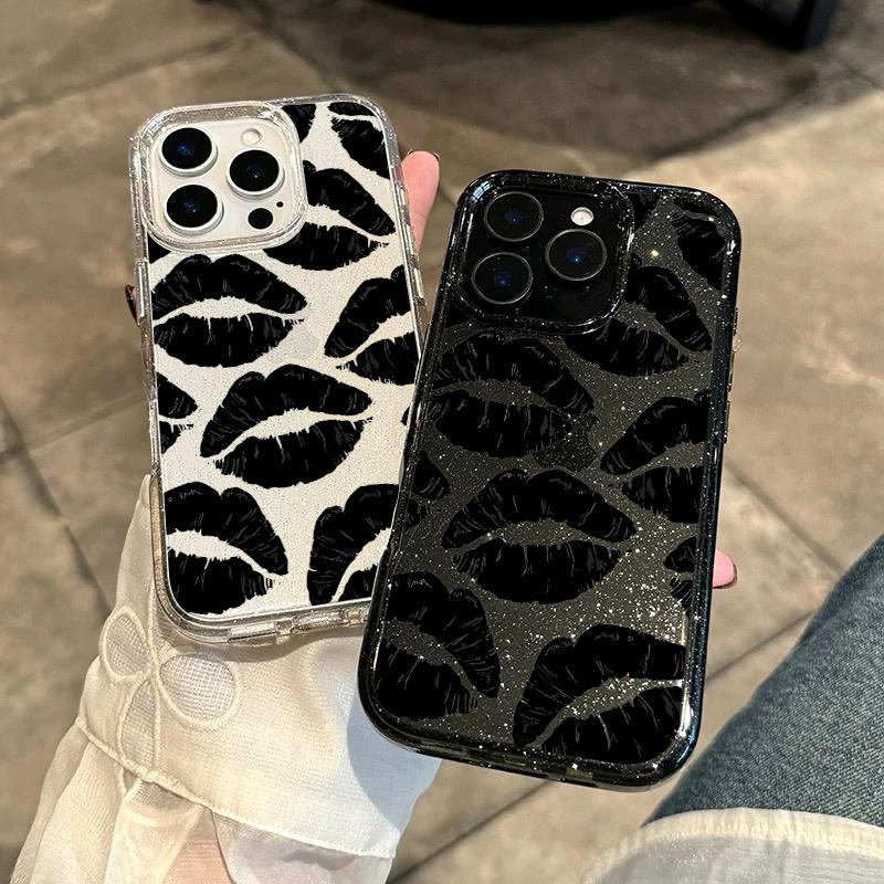 Ốp Điện Thoại Trong Suốt, Thời Trang, Tương Thích Cho iPhone 13, 16, 12, 15, 14, 11 Pro, XS Max, X, XR, 8 Plus, 7, Ốp Mềm, Làm Bằng Silicon, Chống Sốc Điện Thoại Di Động, Ốp TPU, Bảo Vệ AV1008 AV2, Thích Hợp Cho Cặp Đôi 5