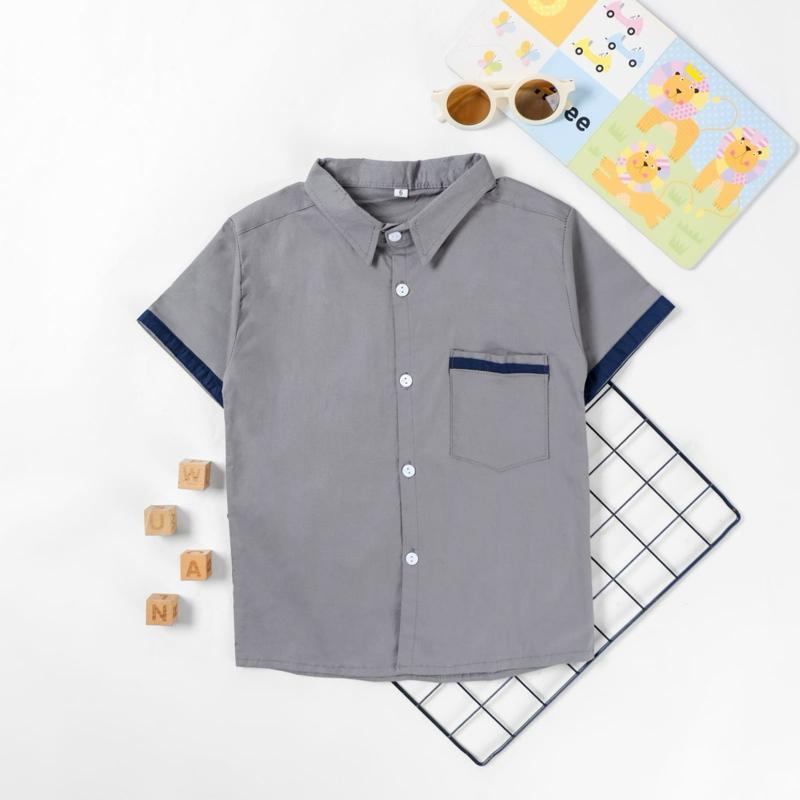 Kemeja Anak Laki-laki // Kemeja Anak Polos // Kemeja Anak Bahan Nyaman 2