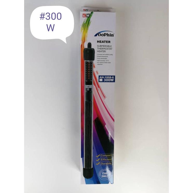 Dophin Submersible Thermostat Water Heater 300W AH-1008-6 Aquarium Fish [Freshwater, Saltwater] Akuarium Ikan
