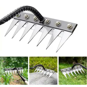 Weeding garu harrow manual weeding hoe weeding penghapusan puller hoe weeding remover multifungsi