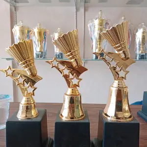 PIALA SET BADMINTON Free tulisan