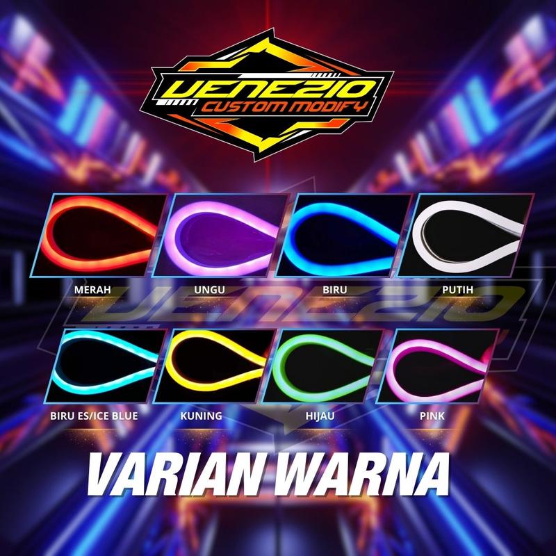 SEPASANG LAMPU ALIS VARIO TECHNO 125 KANAN KIRI LAMPU VARIASI MOTOR LED DRL Motorcycle 4