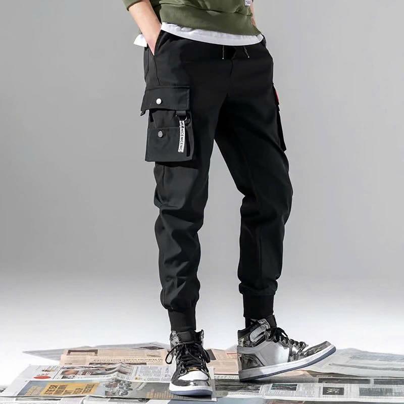 Quần jogger nam túi hộp bo chân màu đen trơn không rách chất kaki cao cấp co dãn 4 chiều HAVADO7 mẫu mới Sport TCS Trùm Chuyên Sỉ