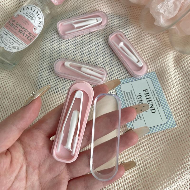 (GROSIR TERMURAH) PENJEPIT SOFTLENS & KOTAK SOFTLENS / Jepitan Softlens / Penjepit Soflen / Spatula Softlens / Alat Pasang Softlens / ACCCOOL 8