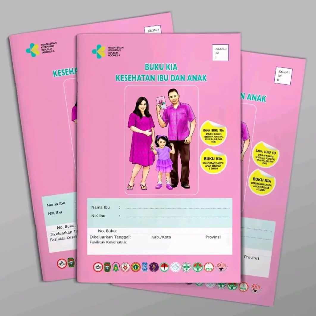 COD Buku KIA Edisi Terbaru 2024 Tebal Berwarna Free Stiker P4K Paper Stationery