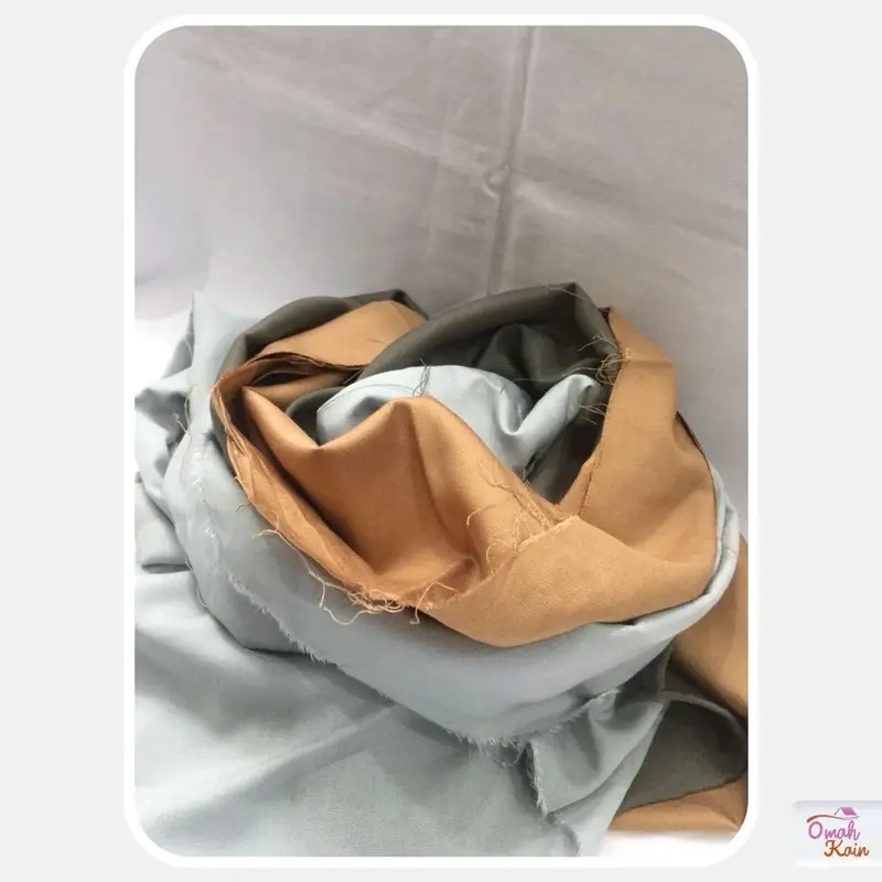 Perca Kain Rayon Kiloan (potongan ujung roll,lebar 1,5 m) 1