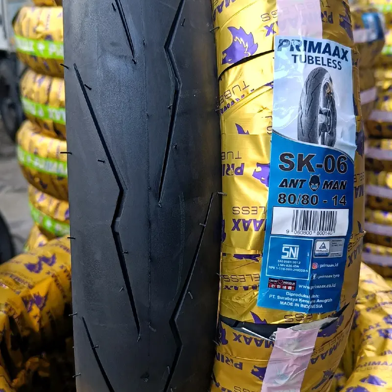 primax sk06 90/80 14" & 80/80 14" ban matic tubles donat medium compound 1