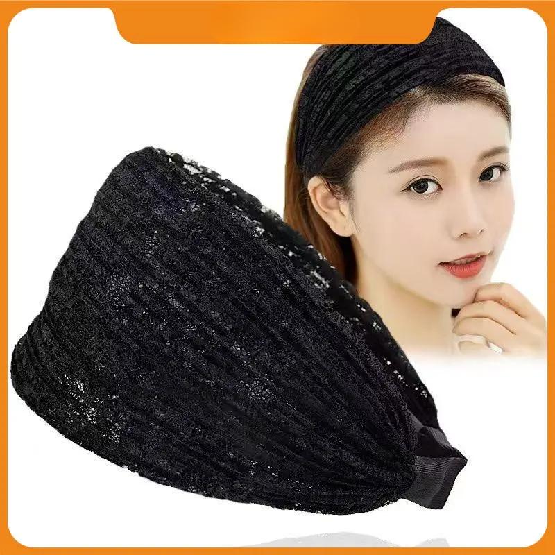 Băng Đô Che Tóc Trắng, Phong Cách Thanh Lịch Vogue, Thiết Kế Ren Trẻ Trung Với…