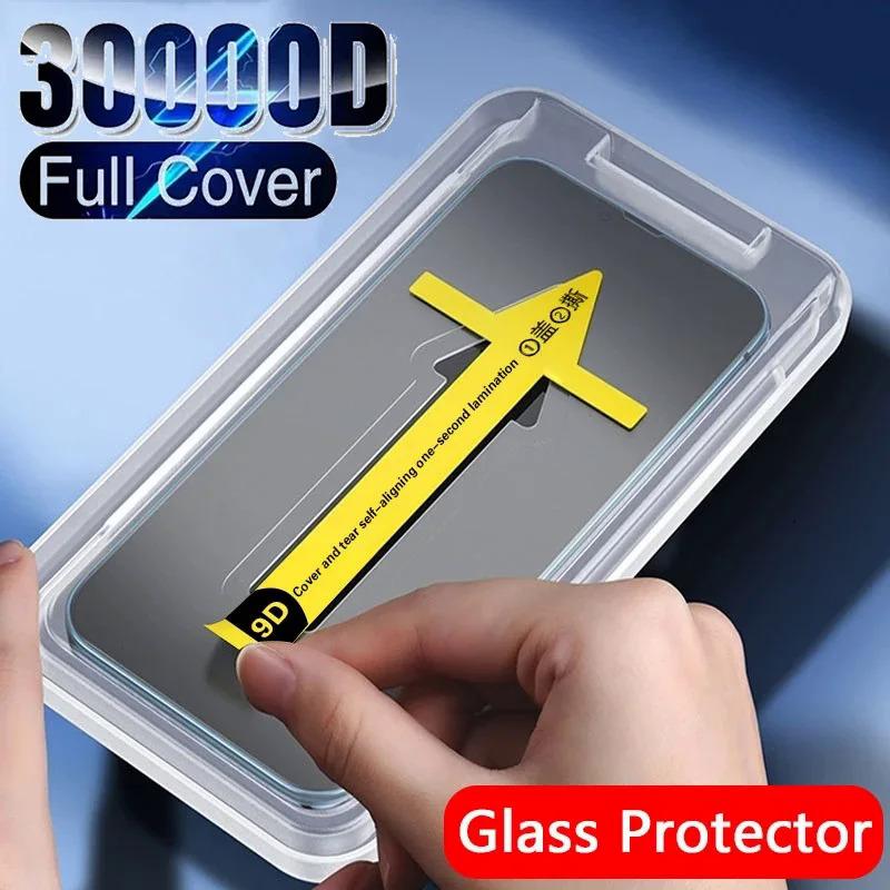  Bảo Vệ Màn Hình Dành Cho Samsung S23 S22 S21 S25 Ultra Và Galaxy S24 Ultra S24 Plus Và S23 Kính Cường Lực Với Công Cụ Cài đặt Tự Động Tương Thích Với iPhone 16 Pro 15 14 Plus 13 12 Pro Max Xr X XS 