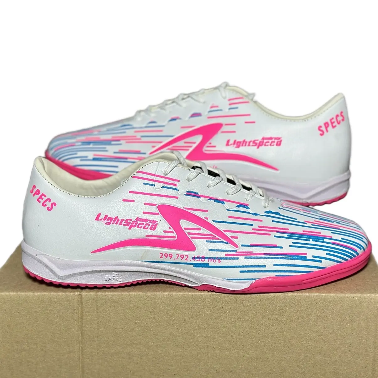 Sepatu Futsal Dewasa Specs Lightspeed Reborn Bonus Kaos Kaki dan Box Terbaru 2024 - Size 38-43 sepatu futsal decit tali/renda unity hijau