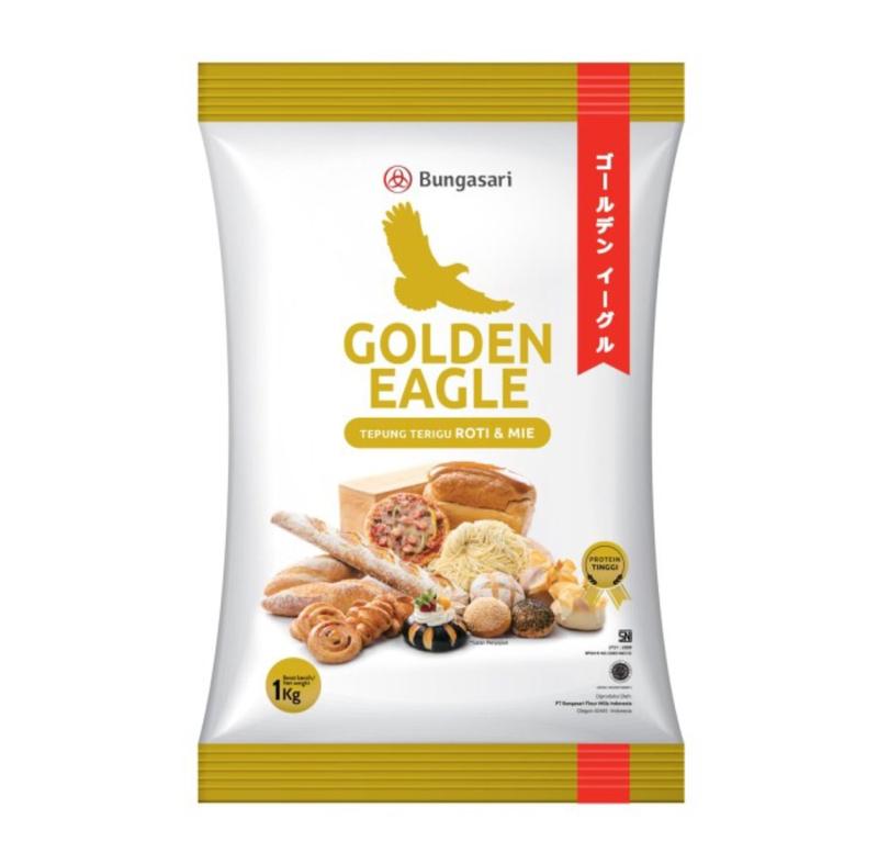 Bungasari Golden Eagle 1kg Tepung Terigu Premium Roti dan Mie 0