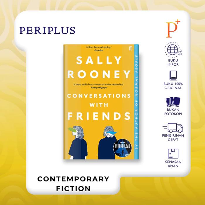 Gambar Periplus - Buku Import - Conversations with Friends - 9780571333134 dari Periplus Bookshop_NEW Kota Administrasi Jakarta Timur Tokopedia
