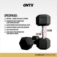 Gambar GENETIX FIT HEX Dumbbell 32.5KG (Pair) dengan Bahan Berkualitas Tinggi dari Karet Angkat Beban Dumbell Fitness, Hexagonal Dumbbell Set, Barbell Set, Dumbbel Gym, Alat Olahraga, Alat Fitness dari ELITE MMA SHOP Kota Administrasi Jakarta Barat 4 Tokopedia