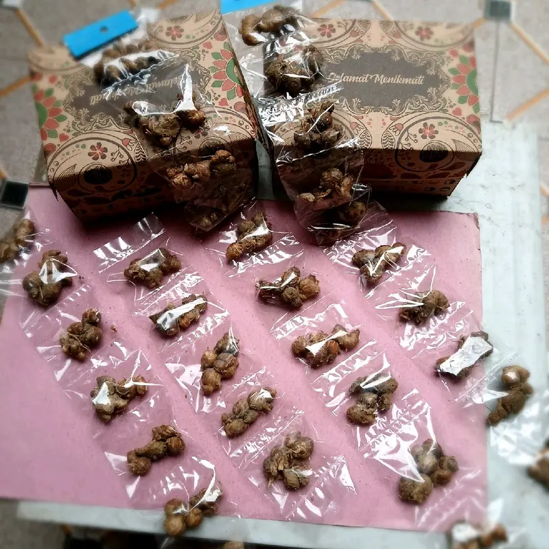 kencur bumbu kering,1 renteng isi 10 pcs 1