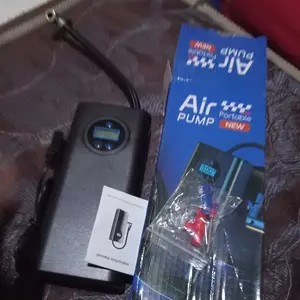 【garansi】Pompa Ban Motor Dan Mobil Electric Portable Electric Mobil Tampilan Cerdas Inflator Deteksi Tekanan Ban Nirkabel Portabel Car Tire  Alat Penguji Tekanan Ban Cerdas  Pemeriksaan Tekanan Udara Listrik LCD Digital Untuk Mobil, Truk dan Sepeda Motor