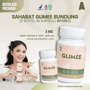 Glimee By Gelia Linda Bundling 2PCS 30 CPSL Suplemen Herbal Hemat Untuk Kesehatan Dan Metabolisme Harian