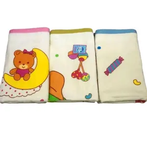 Handuk Mandi Bayi Twin List Warna - Ukuran 60 x120cm - 50x100cm - Handuk Murah