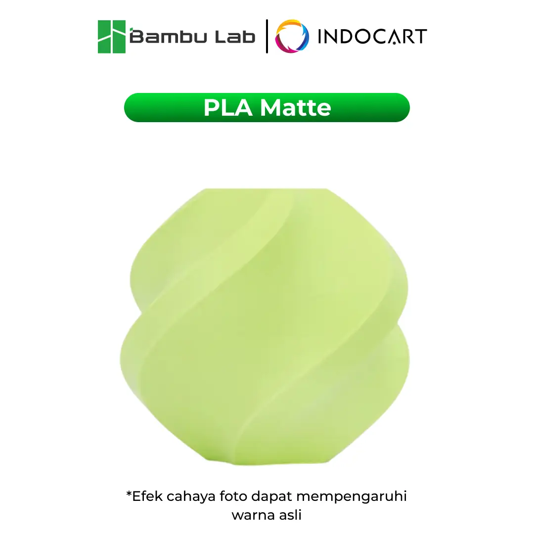 3D Printer Filament Refill BambuLab PLA Matte Elegant Soft Finish Filament 1.75mm-1Kg