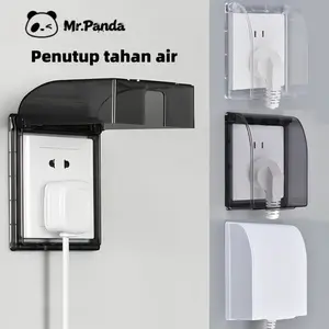 box kotak tempel cover pengaman safety penutup stop kontak colokan steker saklar switch on off baby waterproof