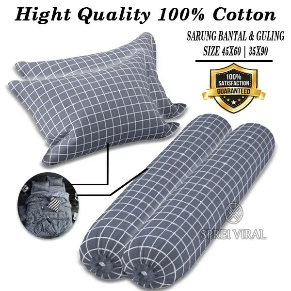 Sarung Bantal Guling Motif Kotak Hitam Aesthetic Korea Sarung Bantal Guling Motif Kotak Hitam Aesthetic Korea