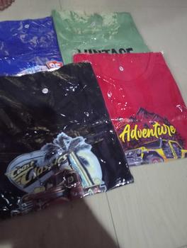 Product Review of Paket 4pcs Kaos Anak Laki laki Motif Mobil Pakaian Fashion from f**r m**i 1